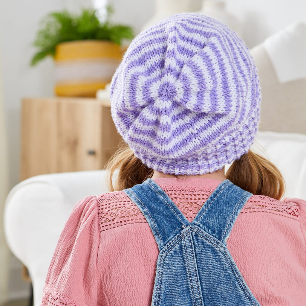 Bamboo Stripey Beanie – Premier Yarns