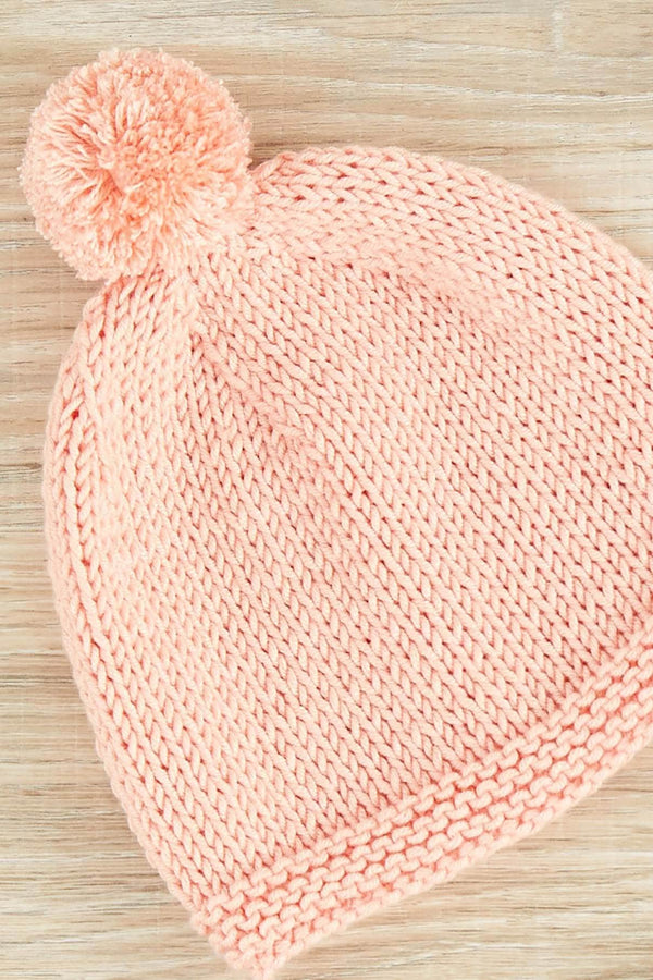 Easy Knit Baby Hat