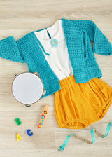 Marina Crochet Baby Cardi