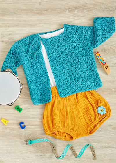 Marina Crochet Baby Cardi