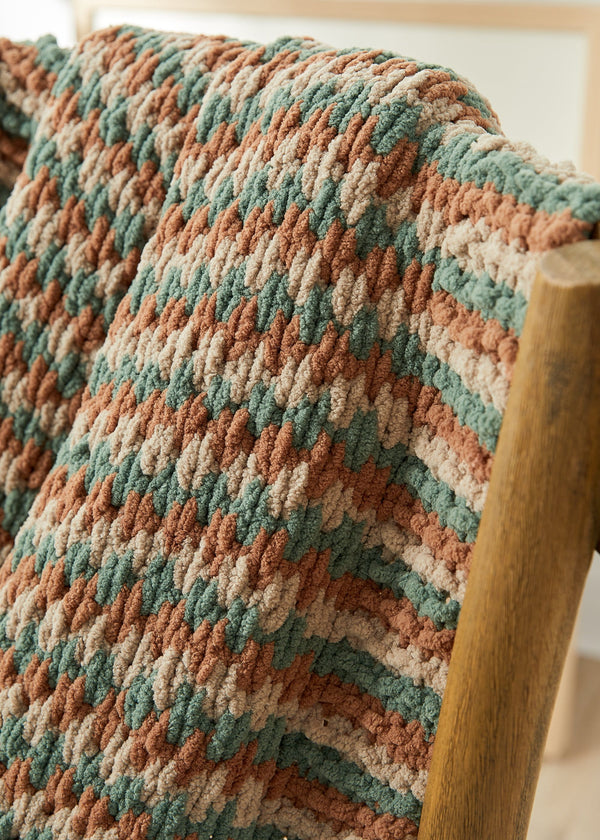 Taffy Stripes Throw – Premier Yarns