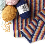 Taffy Stripes Throw