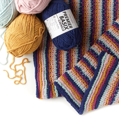 Taffy Stripes Throw