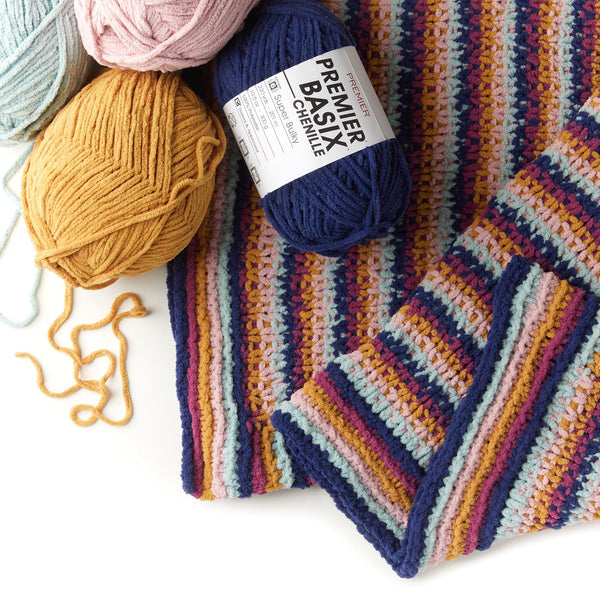 Taffy Stripes Throw