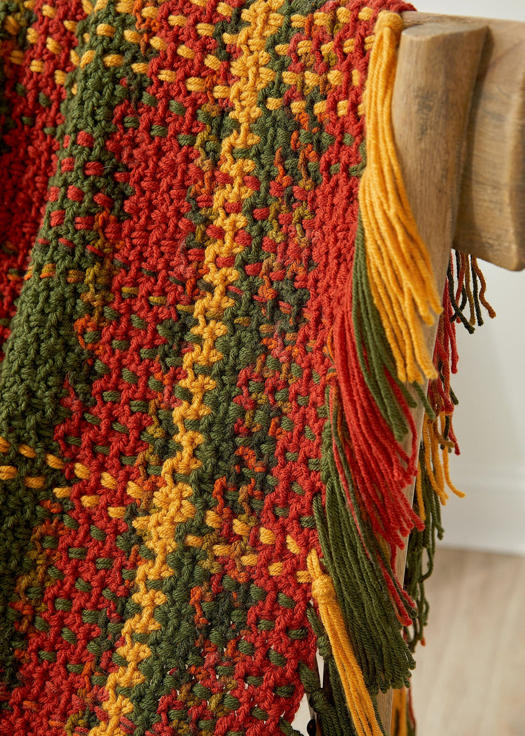 Fall/winter Throw Autumn Woven Throw – Premier Yarns