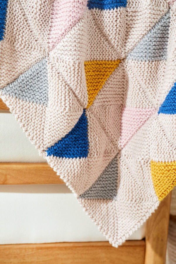 Mod Triangles Blanket