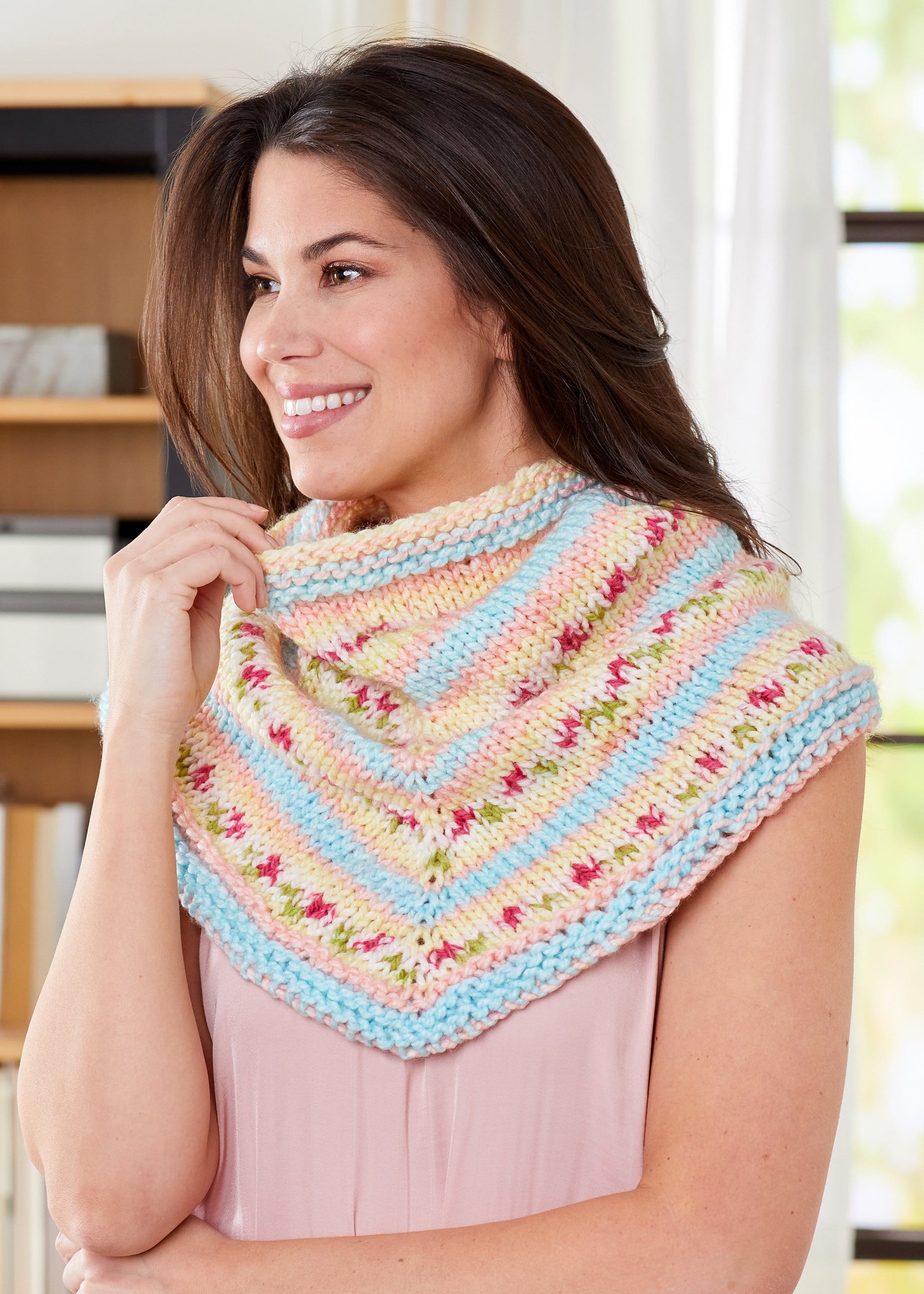 Blooming Bandana Cowl Premier Yarns