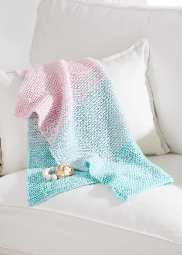 Striped Stroller Blanket