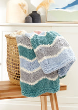 Chunky Chevron Blanket