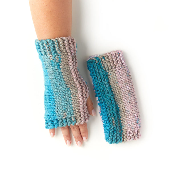 Sideways Wrist Warmers