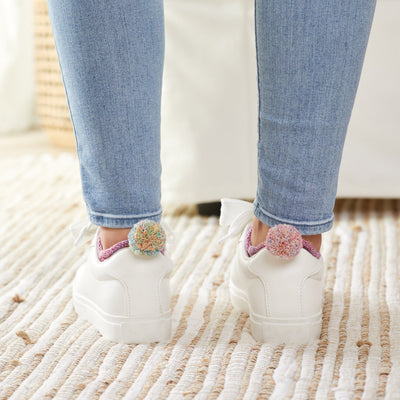 Pom Pom Ankle Socks