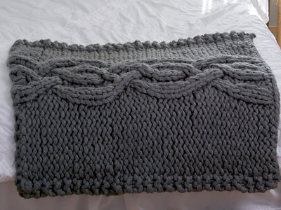Celtic Cable Blanket