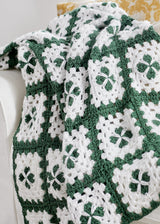 Fields of Clover Afghan