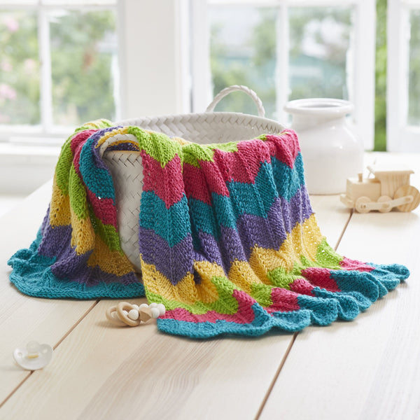 Ribbed Ripple/Turtle Beach blanket DONATIONWARE crochet