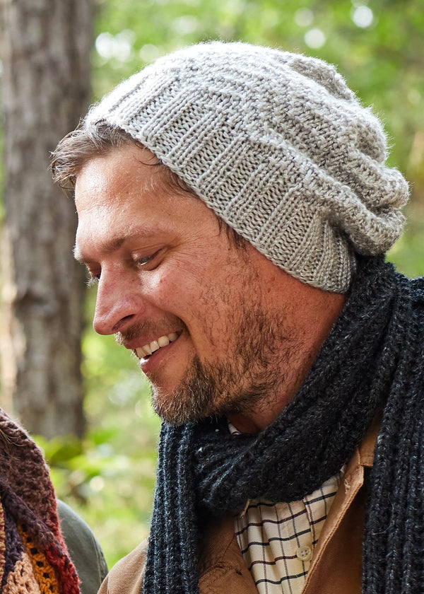 Textured Chevron Hat