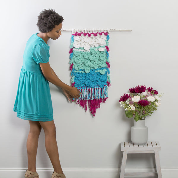 Disc & Puff Wall Hanging