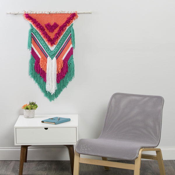 Modern Chevron Wall Hanging