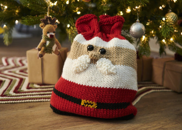 Santa Gift Bag Knit