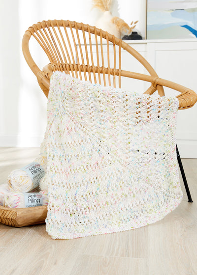 Lace Stripes Blanket – Premier Yarns