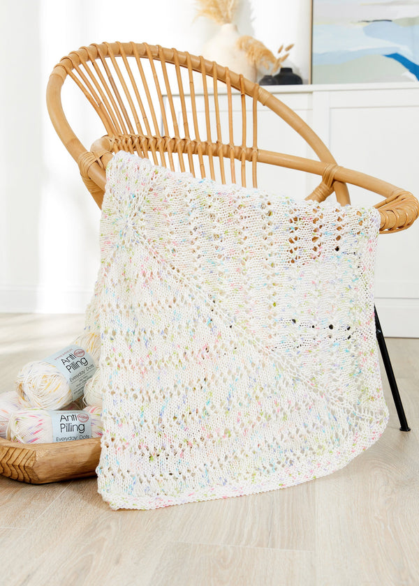 Lace Stripes Blanket