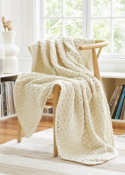 Cream Puff Throw