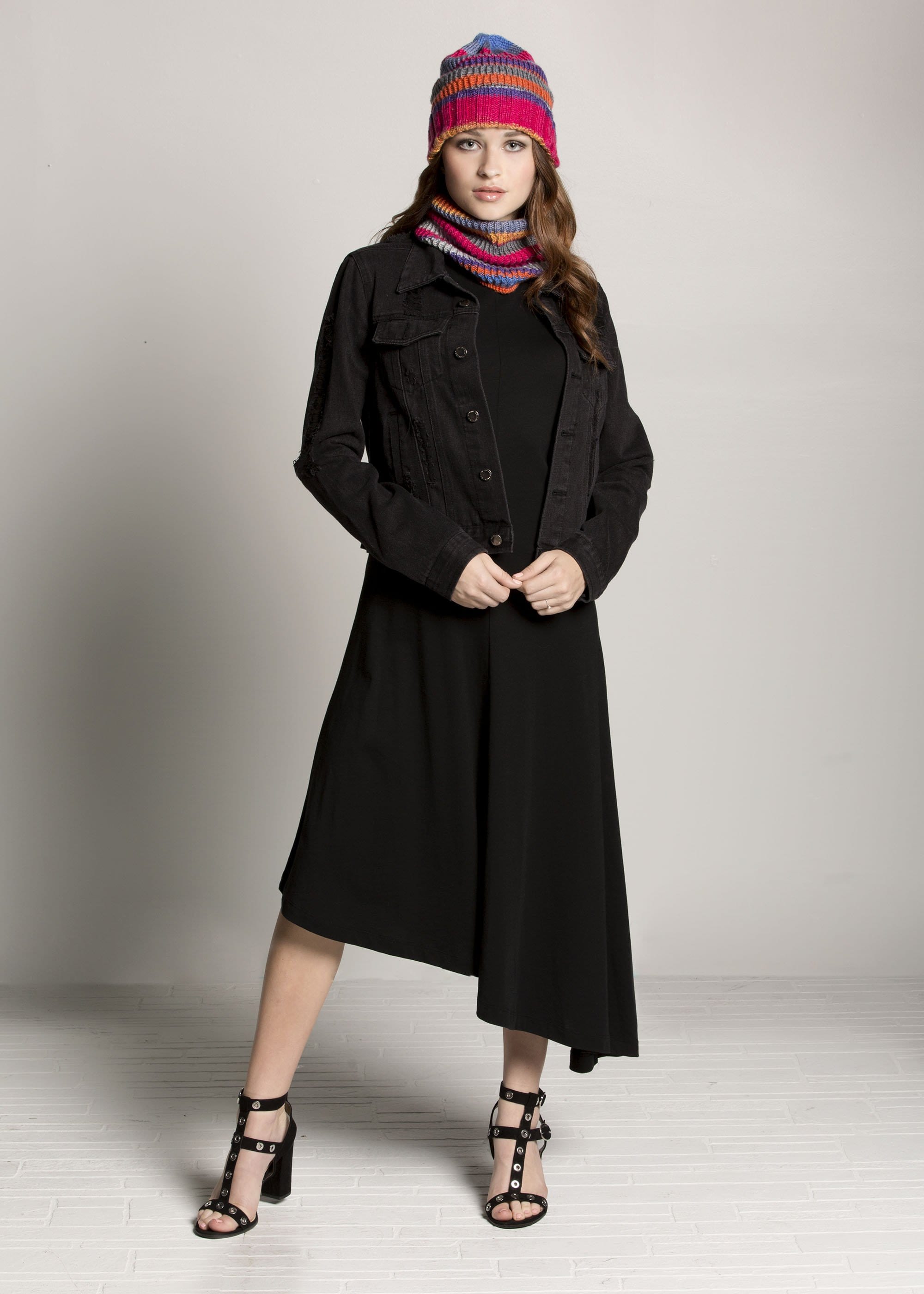 Twisted Rib Hat & Cowl Premier Yarns