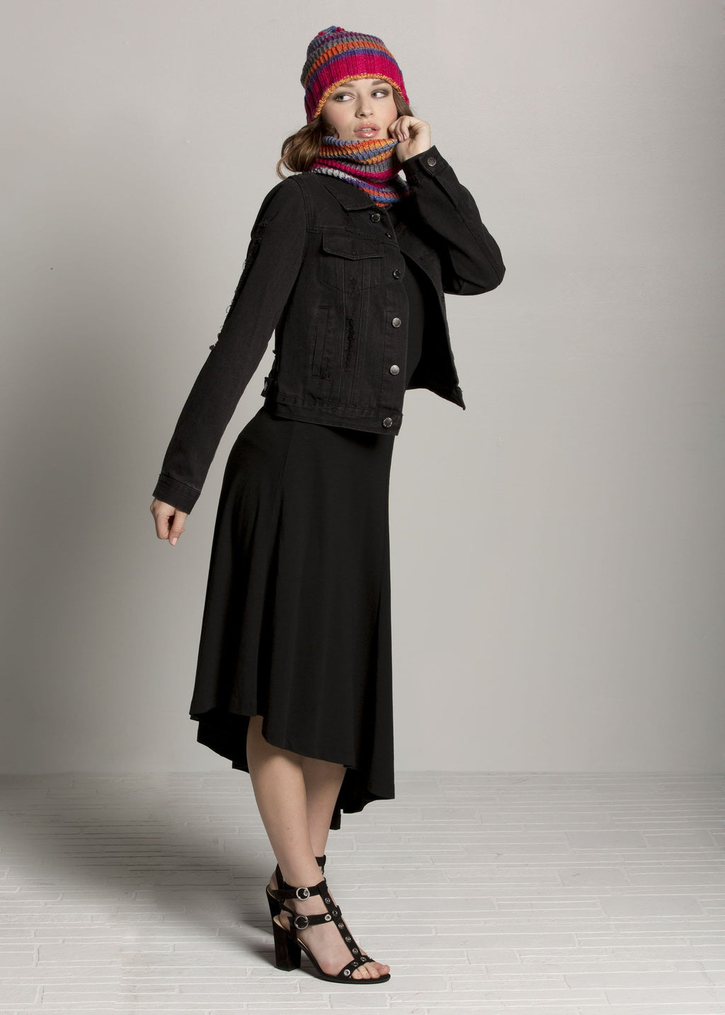 Twisted Rib Hat & Cowl Premier Yarns