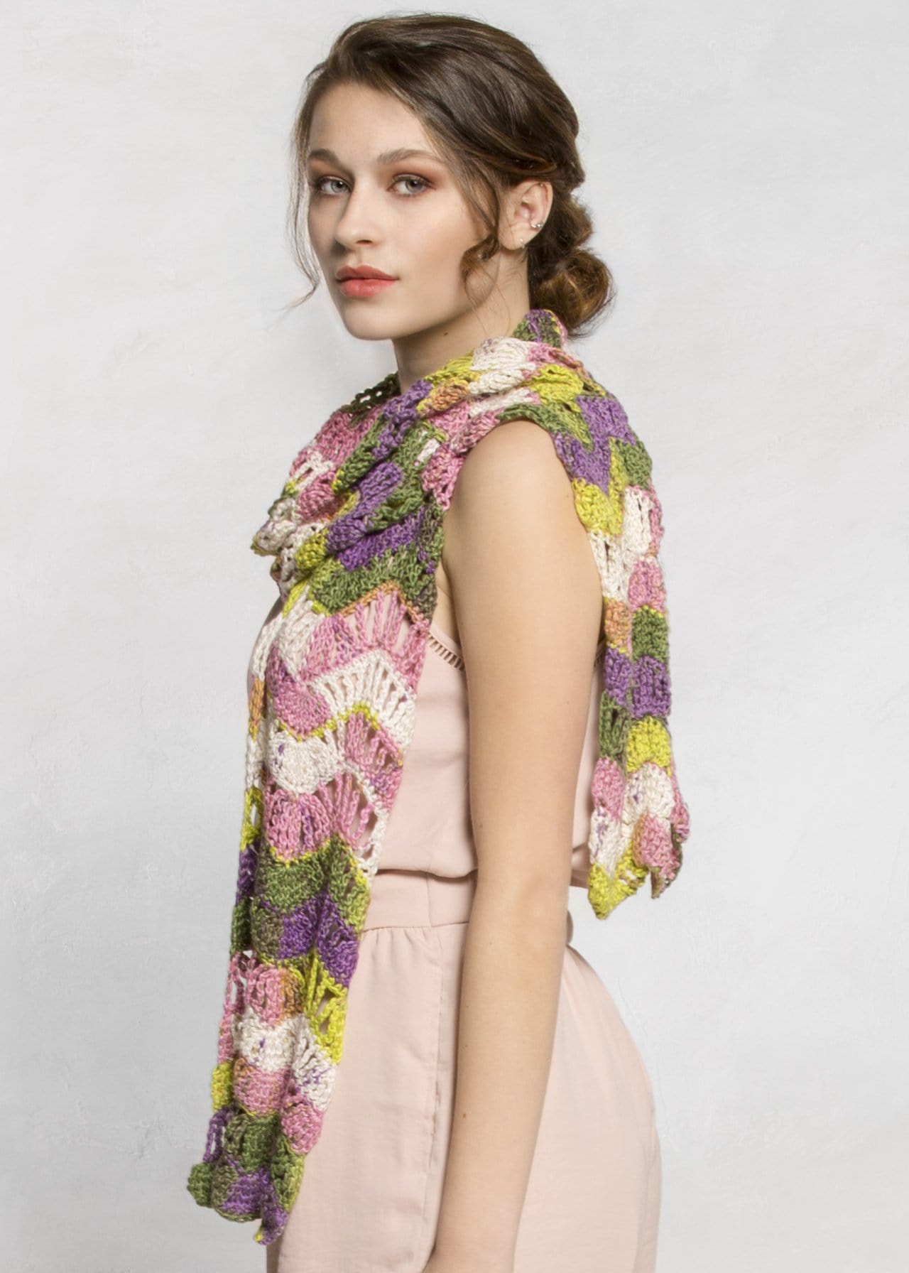 Dianthus Scarf Premier Yarns