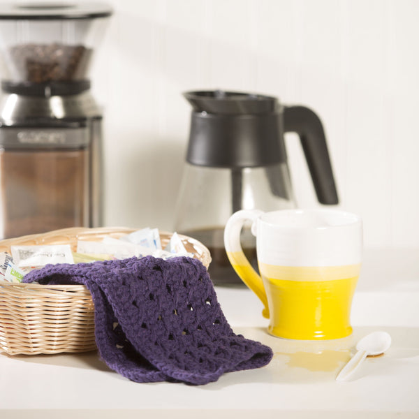 Plum Sauce Dishcloth