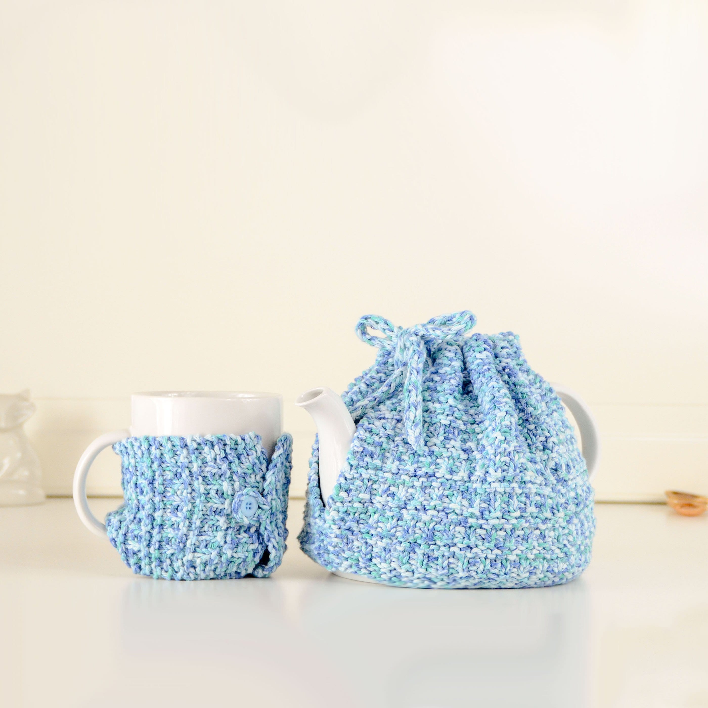 SimpliciTea Knit Tea Cozy Set Premier Yarns