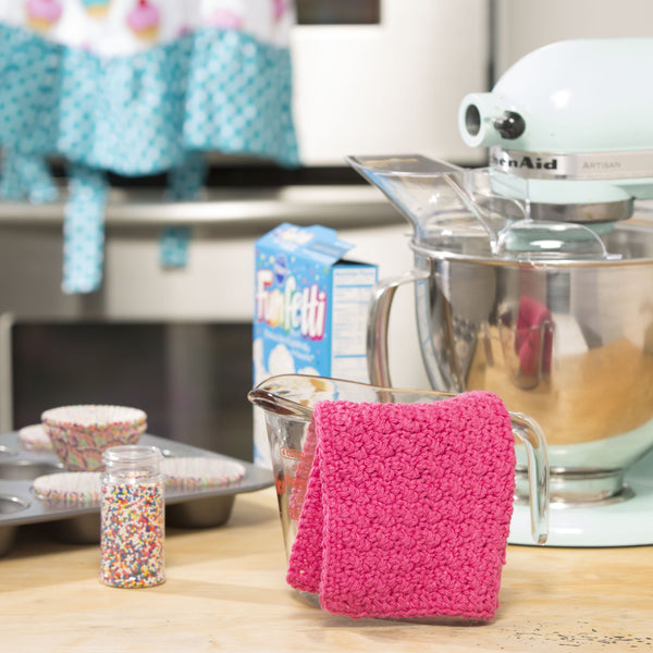 Strawberry Shortcake Dishcloth