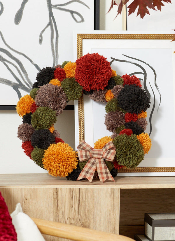 Pompom Wreath