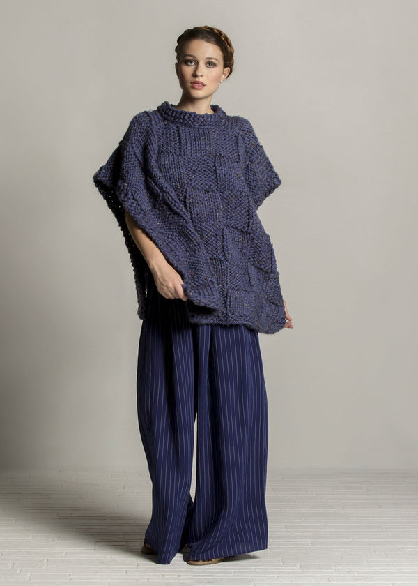 Soft Blocks Poncho