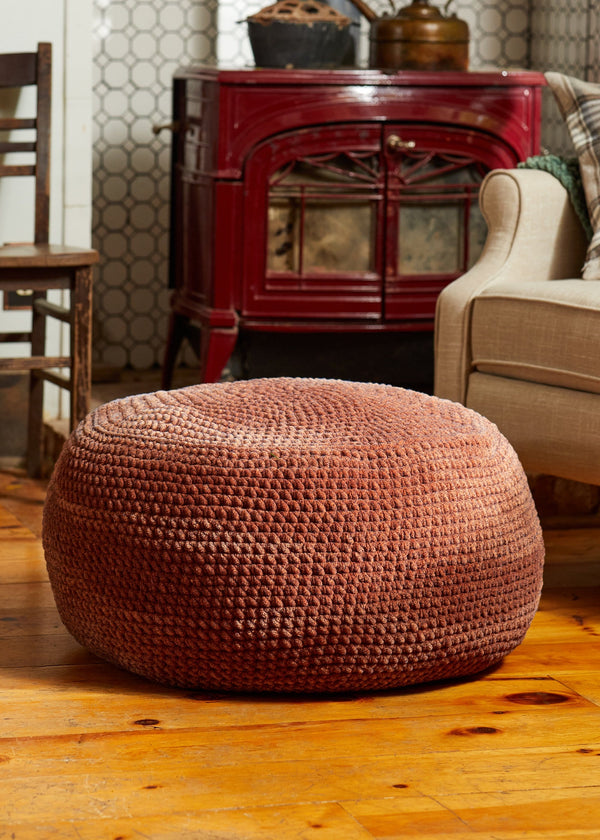 Crochet Pillow Pouf