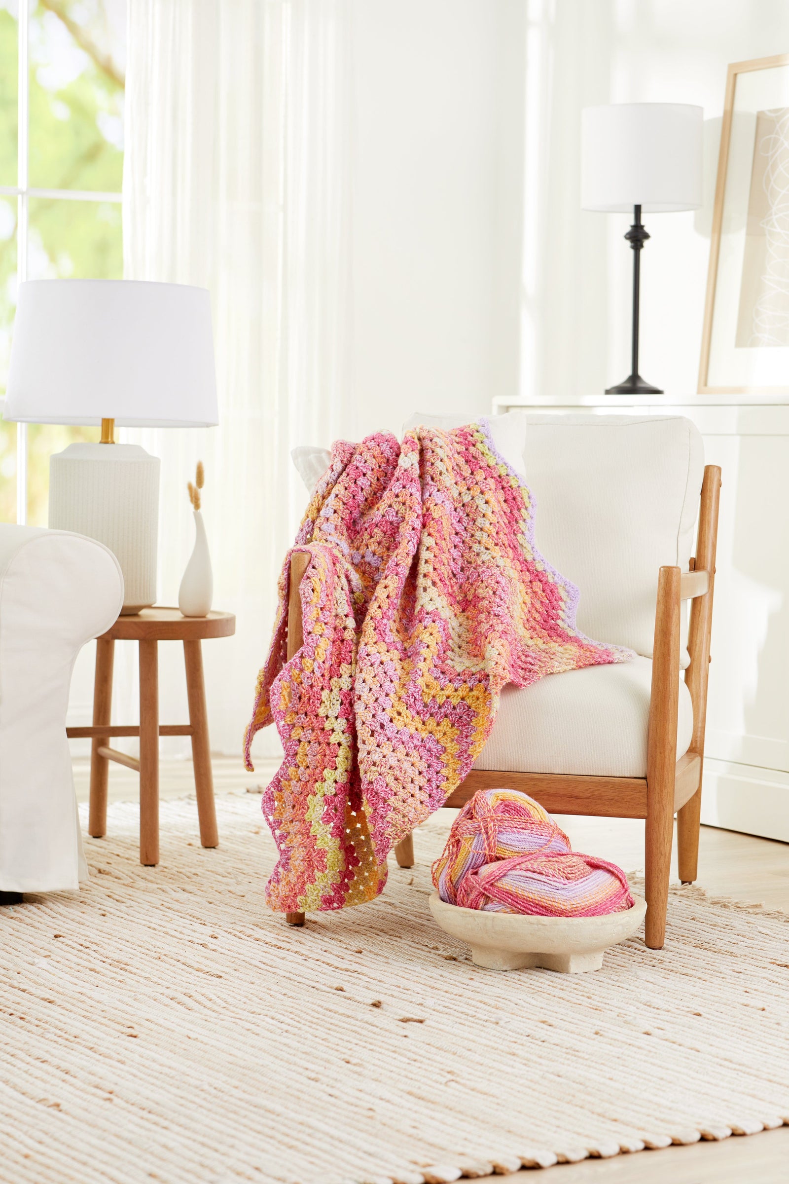 Pink chevron throw best sale