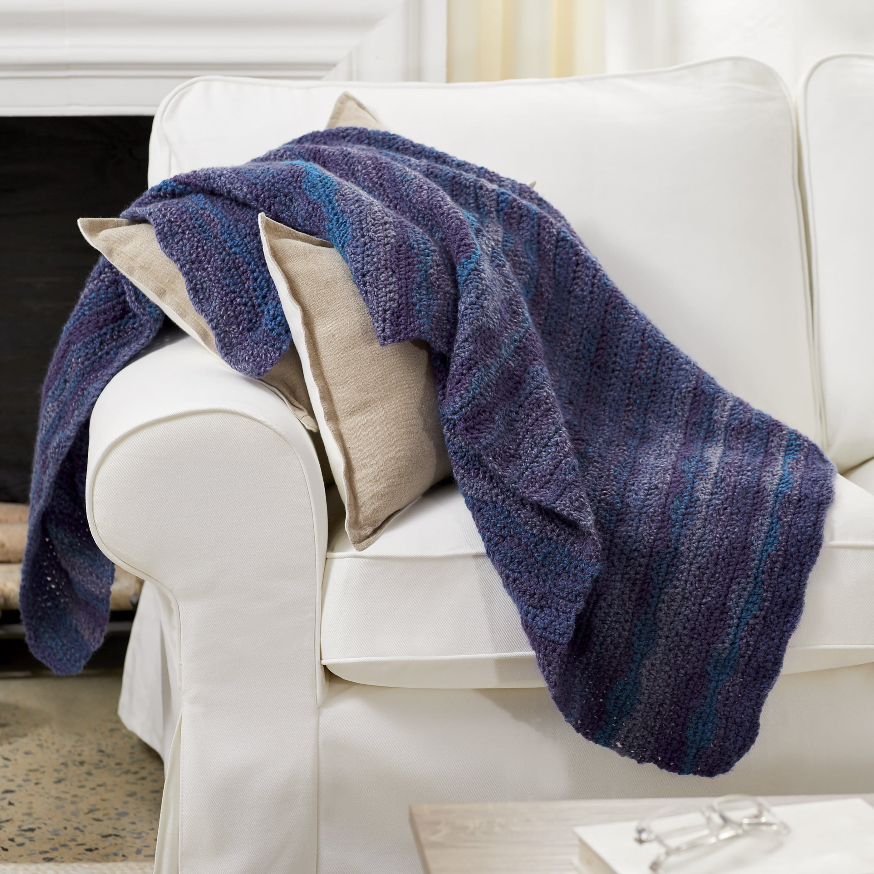 Ocean Blue Blanket – Premier Yarns