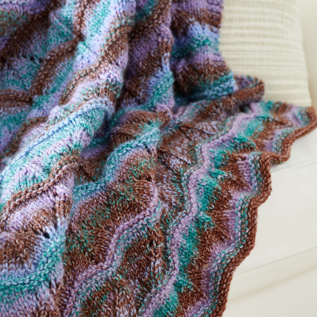 Scale Lace Blanket – Premier Yarns