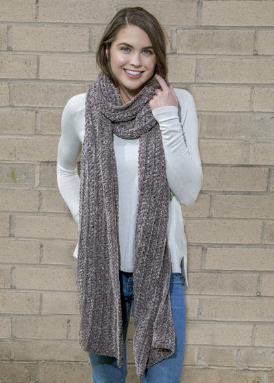 Willow Ribbed Scarf