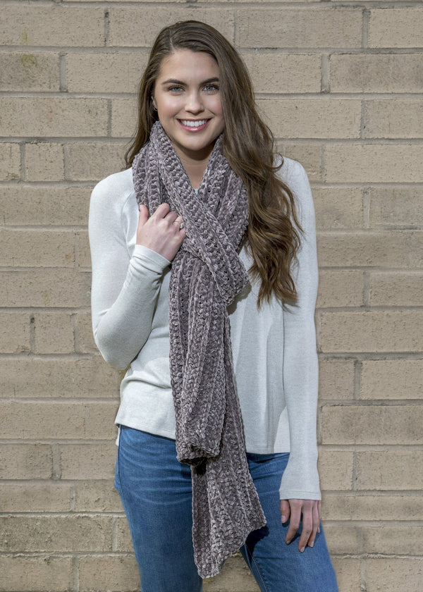 Willow Ribbed Scarf