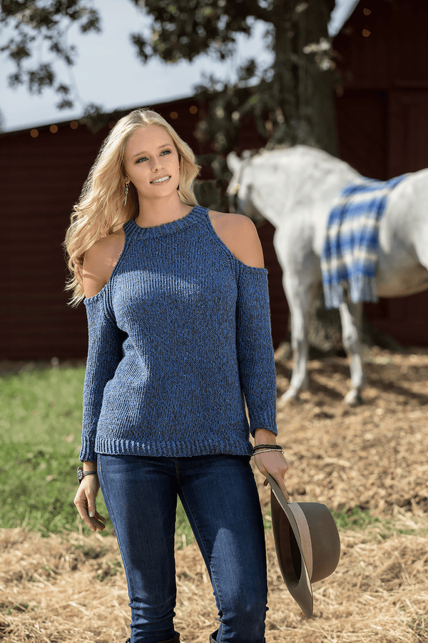 Cold Shoulder Sweater