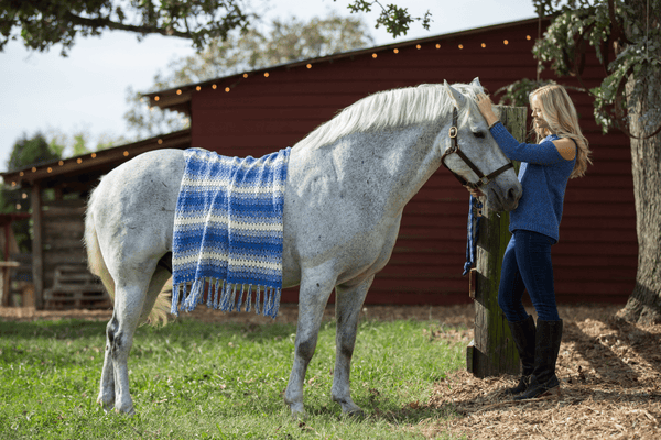 Ombre Stripe Blanket