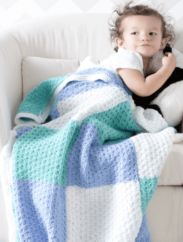 Premier® Color Block Baby Blanket
