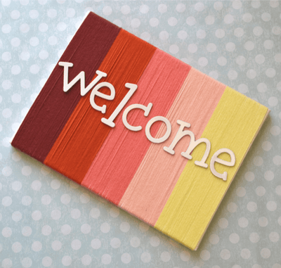 Premier® Welcome Sign