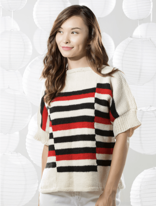 Premier® Offset Stripe Pullover