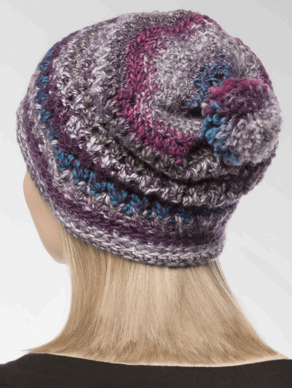 Isaac Mizrahi® Craft™ Skyscraper Slouch Crochet Hat – Premier Yarns Isaac Mizrahi® Craft™ Skyscraper Slouch Crochet Hat – Premier Yarns