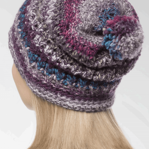 Isaac Mizrahi® Craft™ Skyscraper Slouch Crochet Hat – Premier Yarns