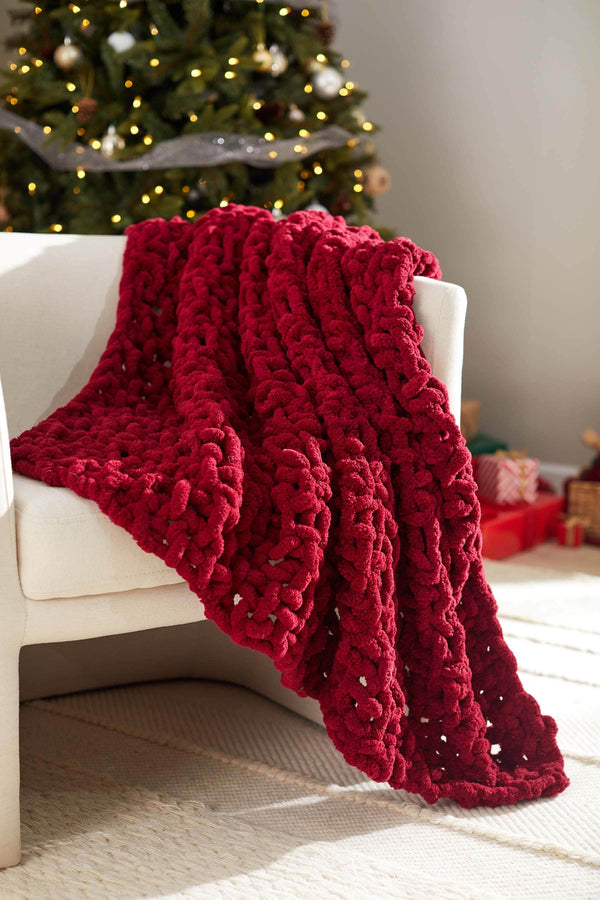 Seed Stitch Blanket