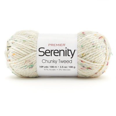 Premier Yarns Serenity Chunky Tweed Yarn Mustard