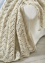 Eyelet Chevron Blanket