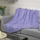 Cabled Knot Throw